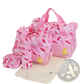 5Pcs Baby Nappy Diaper Bags Set Mummy Diaper Handbags With Diaper Pad Food Bag Bottle Bag Travel Tote Bags For Mom Dad