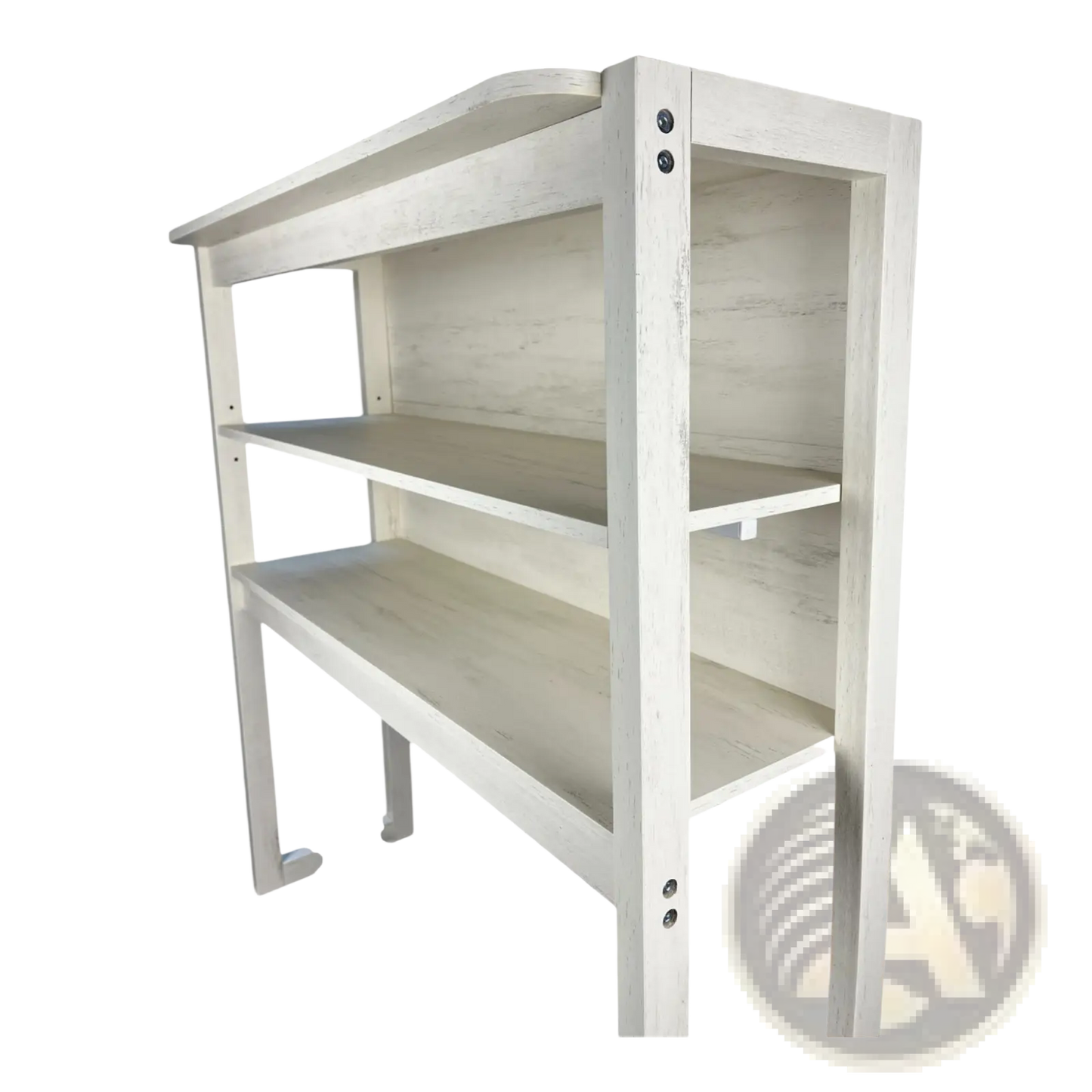 5-tier Kitchen Baker's Rack Microwave Stand in White and Black