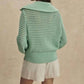 Varley - Eloise Full Zip Knit Sweatshirt