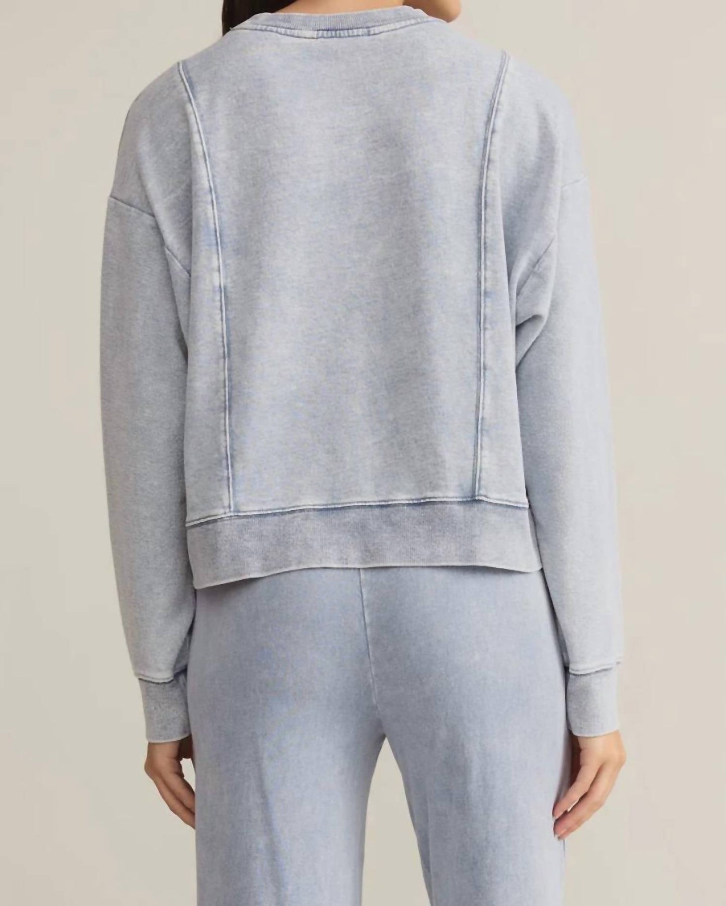 Z Supply - Lax Denim Sweatshirt