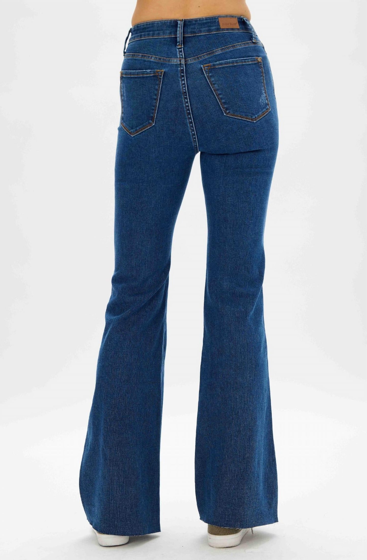 Judy Blue - High Waist Tummy Control Flare Jeans With Sorbtek Moisture Control