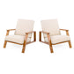 Outdoor Patio Lounge Chair Set of 2