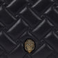 Kurt Geiger London Women's Kensington Quilted Leather Crossbody Bag Black Size Regular
