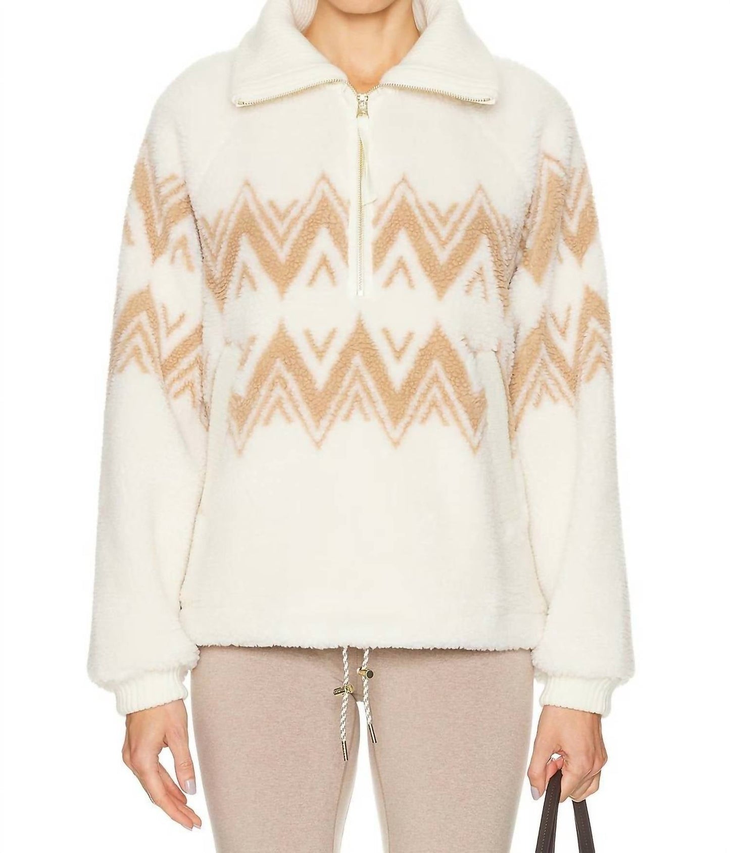 Varley - Hendrik Half Zip Sherpa Sweatshirt
