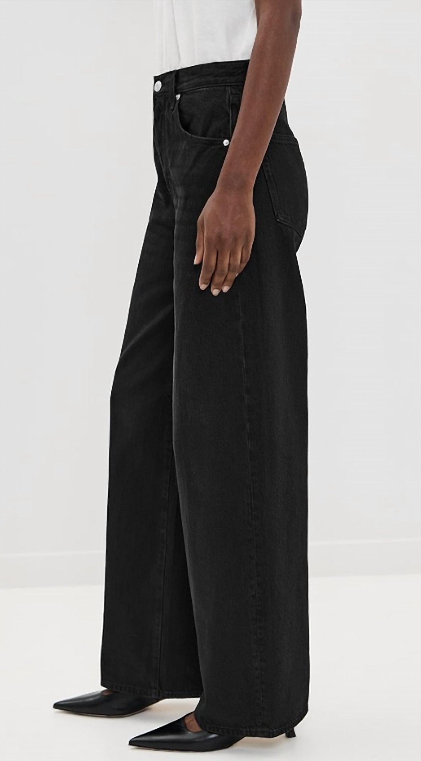 Pistola - Tate High Rise Wide Leg Jeans