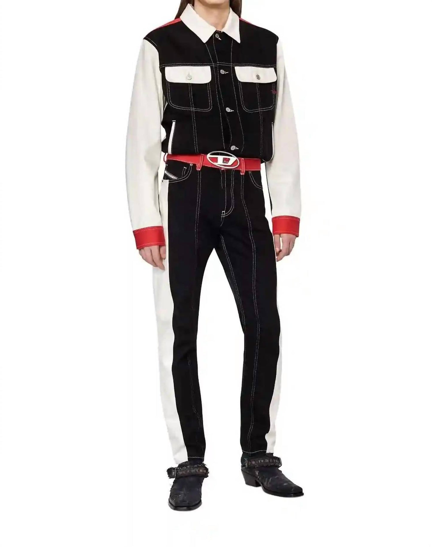 Diesel - Straight-leg Fit Denim Jeans