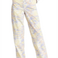 Topshop Blue Camo Print Utility Pants Size 8 US