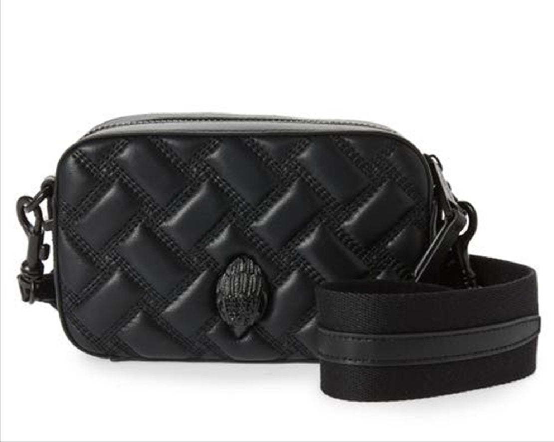 Kurt Geiger London Women's Kensington Small Leather Camera Bag Black Size Regular