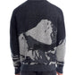 Hugo Sermatt Long Sleeve Crewneck Wool Sweater