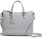 Radley London Women's Zip Top Satchel Bag Gray Size Small