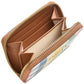 Radley London Women's Gingham Printed Small Leather Zip Around Wallet Brown Size 16