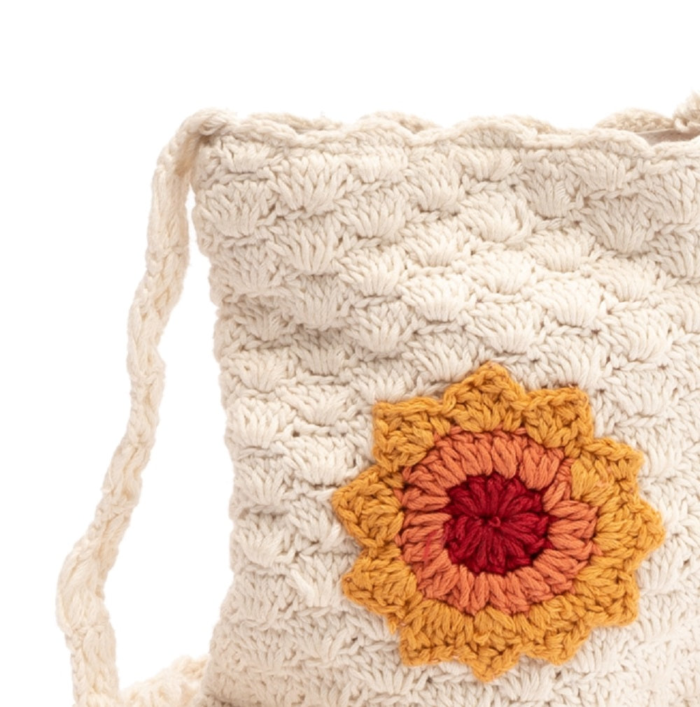 Skinnydip London Women's Crochet Mini Crossbody Pouch White Size Regular