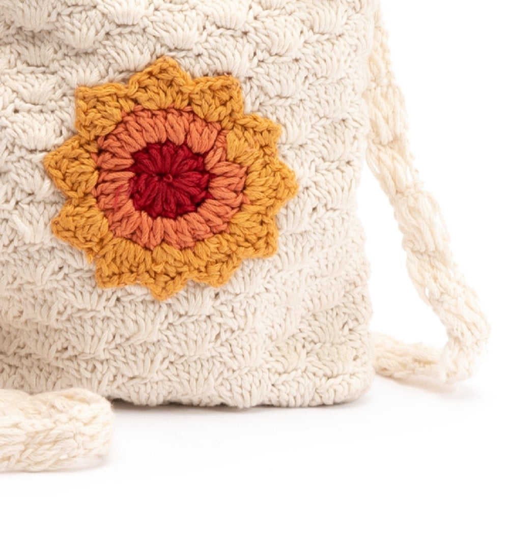 Skinnydip London Women's Crochet Mini Crossbody Pouch White Size Regular