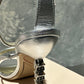 Sophia Webster Women's Rosalind Almond Toe Crystal Star High Heel Sandals Gray Size 6.5