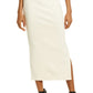Allsaints Women's Jamie Stretch Cotton Skirt White Size 2