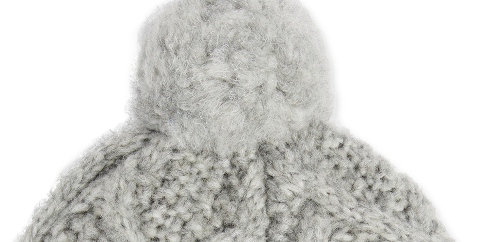 Ted Baker Men's Ivur Pom Pom Hat Gray Size Regular