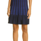 Ted Baker London Julote Flippy Knit Skater Dress in Navy , Size 0