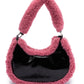 Skinnydip London Women's Kiely Borg Trim Shoulder Bag Black Size Regular