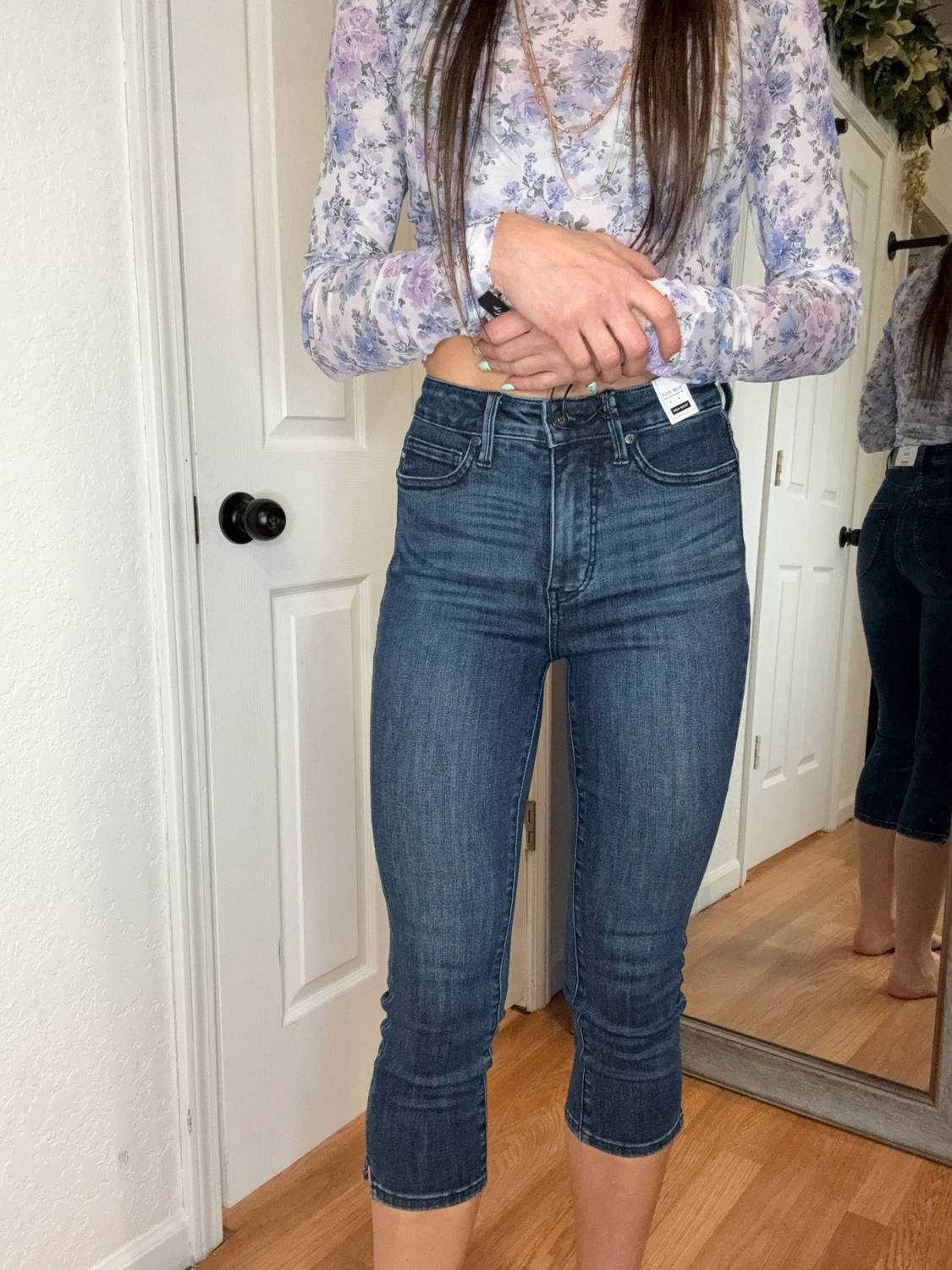 Judy Blue - Janey Denim Capri Jeans