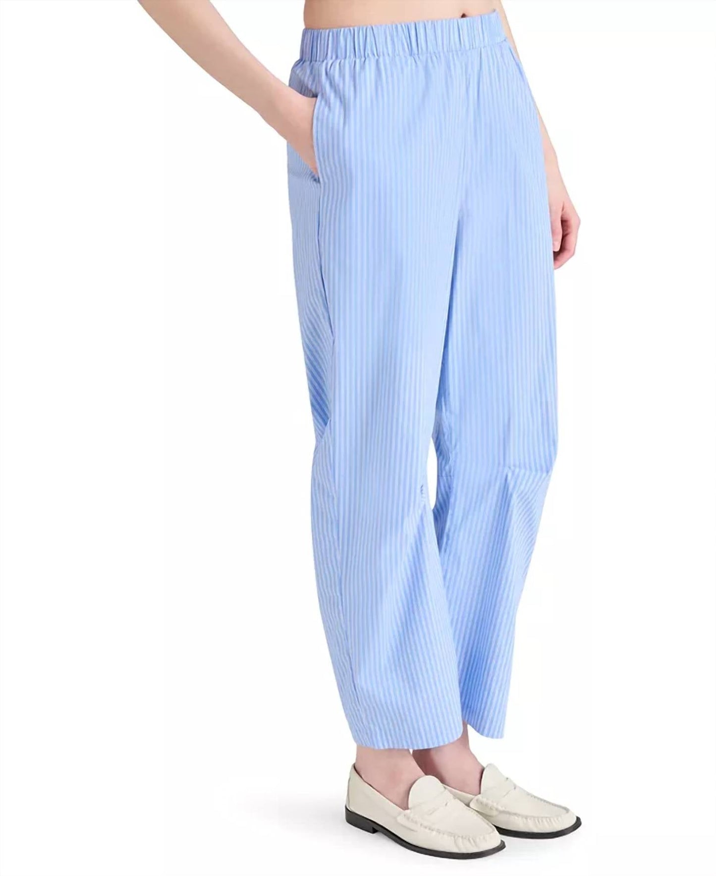 Steve Madden - Pinstripe Barrel Pants