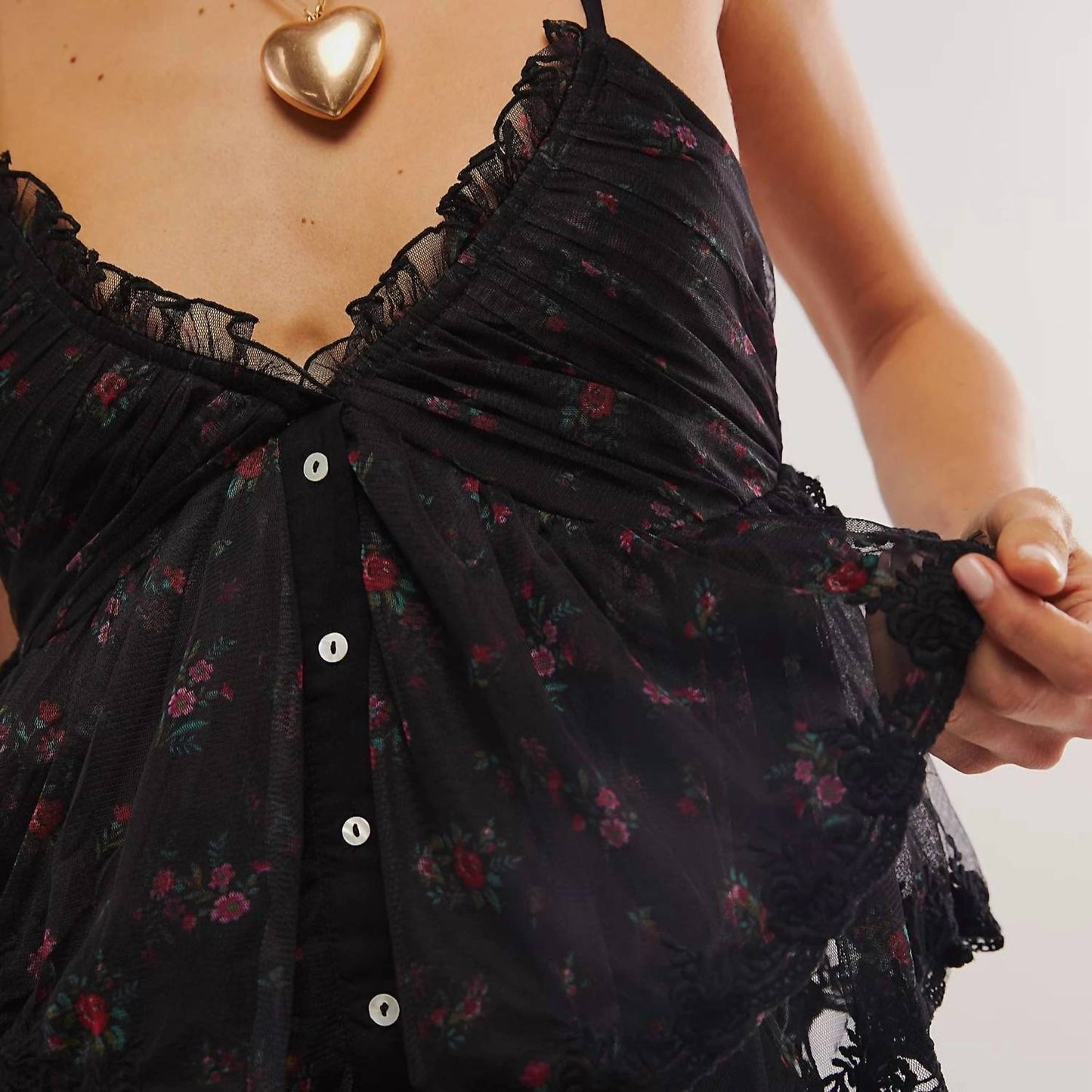 Free People - Femme Fatale Printed Tank