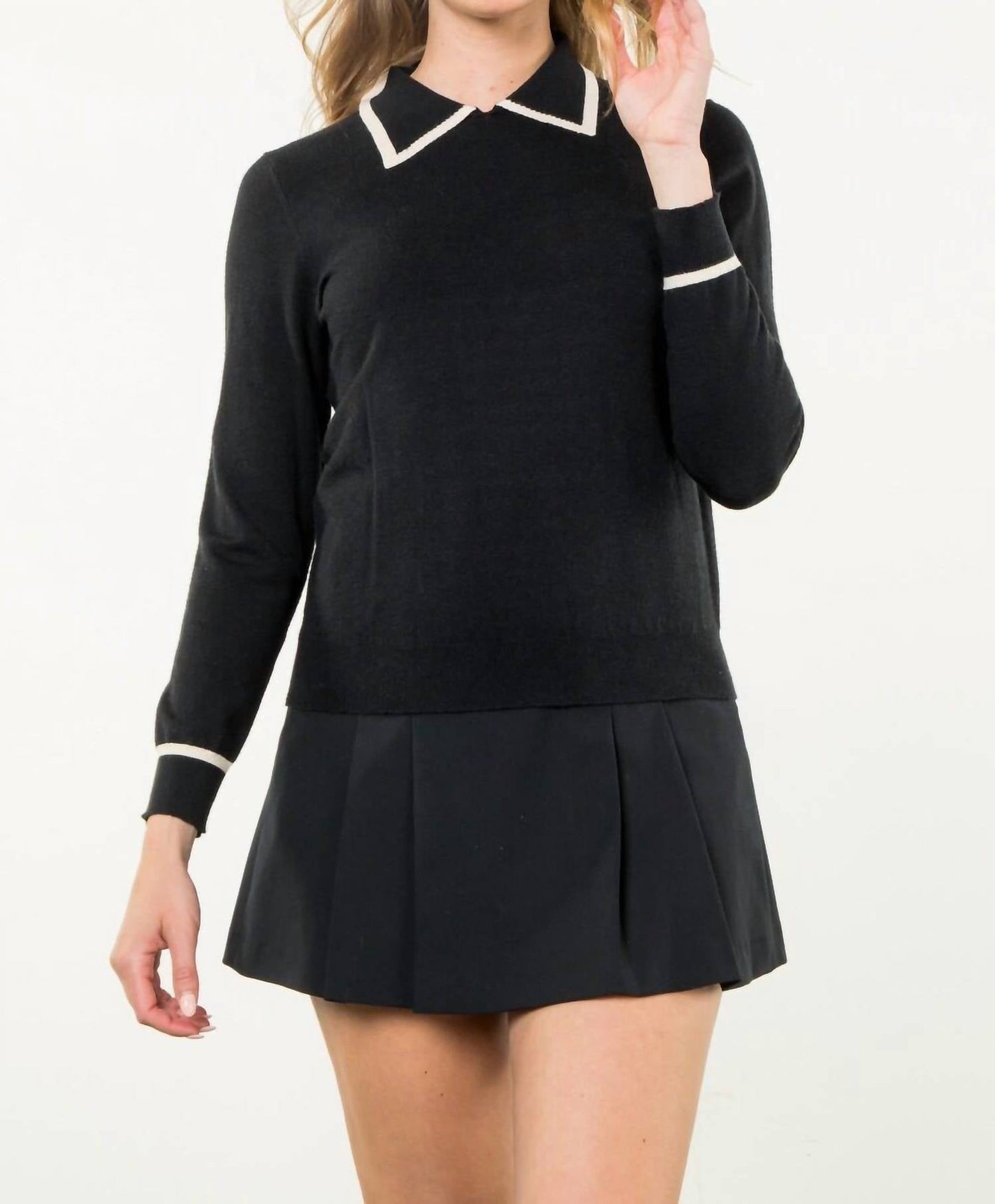 Thml - Merritt Collared Sweater