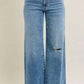 Judy Blue - Vintage Wide Leg Denim Jeans