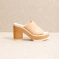 मी.इम - वीमेन स्ट्रट इन स्टाइल चंकी प्लेटफॉर्म सैंडल