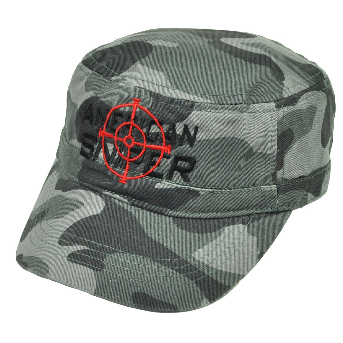 American Sniper Cadet Fatigue Gray Camouflage Camo Hat Cap War Relaxed