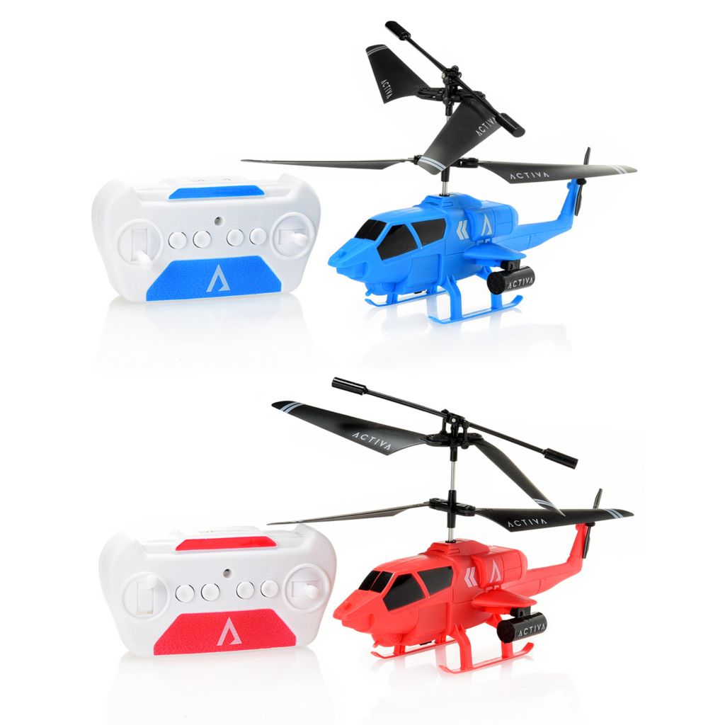 activa-set-of-2-flying-rc-helicopters-w-remote