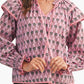 &Merci - Floral Flutter Top