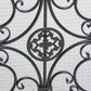 Darcie Wrought Iron Fireplace Screen Ornate Design