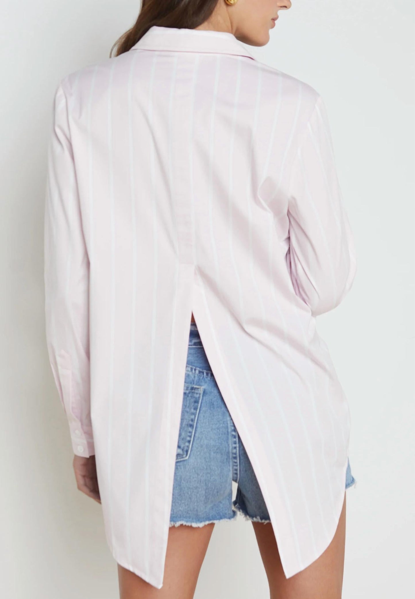 L'Agence - Layla Tunic Blouse w/ Vent