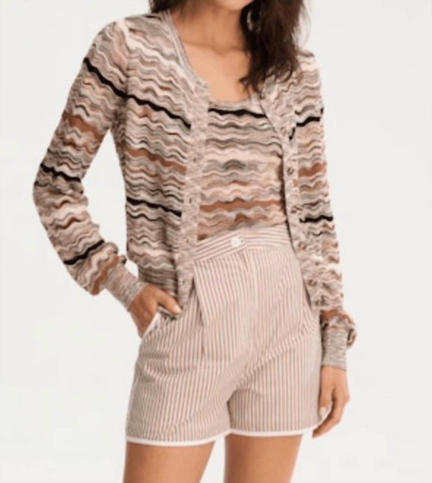 Allison New York - Miller Button Down Cardigan