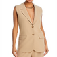 Wayf Wilshire Notch Collar Vest  Size Large