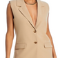 Wayf Wilshire Notch Collar Vest  Size Large