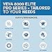 घर के लिए VEVA 8000 ब्लैक एयर प्यूरीफायर