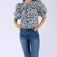 Beyond By Vera - Lilly Puff Sleeve Top