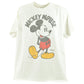 Disney Mickey Mouse Cartoon White Short Sleeve Adults Men Tshirt Tee