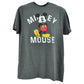 Disney Mickey Mouse & Friends Charcoal Crew Neck Adults Men Tshirt Tee