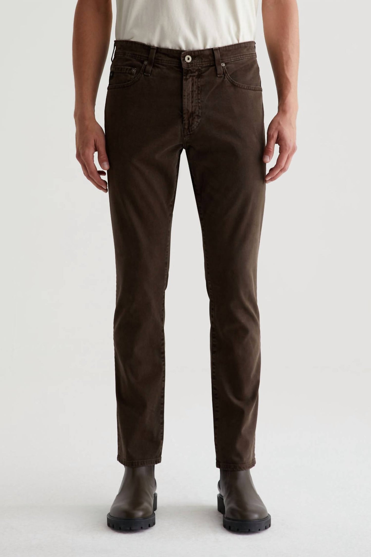 Ag Jeans - Everett Sueded Slim Straight Jean