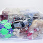 Set of 5 Clear Vinyl Zippered Storage Bags 25x21x11 Inch