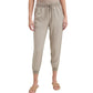 Splendid Womens Lakeside Joggers Tencel Linen Blend Fawn X Large