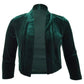 Calvin Klein Womens Velvet Layering Shrug Sweater Green L