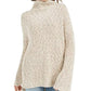 American Rag Junior's Flare Sleeved High Low Sweater Beige Size X-Small