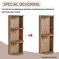 Bathroom Wall Mounted Storage Rack With Floating Design