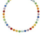 Eye Candy Los Angeles - Carolina Round Cubic Zirconia Tennis Necklace