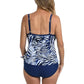 Maxine Of Hollywood - Scoop Neck Faux Side Tie Tankini