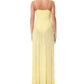 Afrm - Shea Rhinestone Sheer Maxi Dress With Bodysuit
