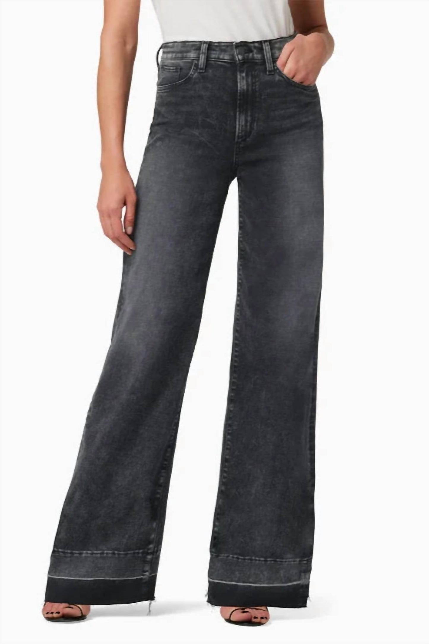 जोज़ जीन्स - मिया हाईराइज़ वाइड लेग जीन्स